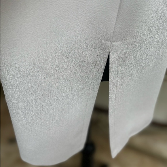 ADRIANNA PAPELL 2 Pc Formal Wedding Elegant Embroidered Jacket & Pants Set Sz 8 - Picture 15 of 15